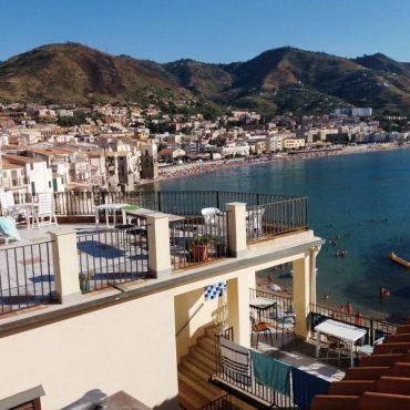 The terraces of the Convent have the most beautiful view of Cefalù