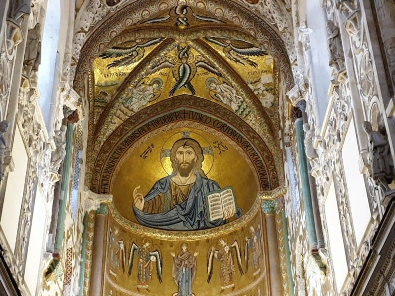 Cristo Pantocratore del Duomo Fortezza di Cefalù
